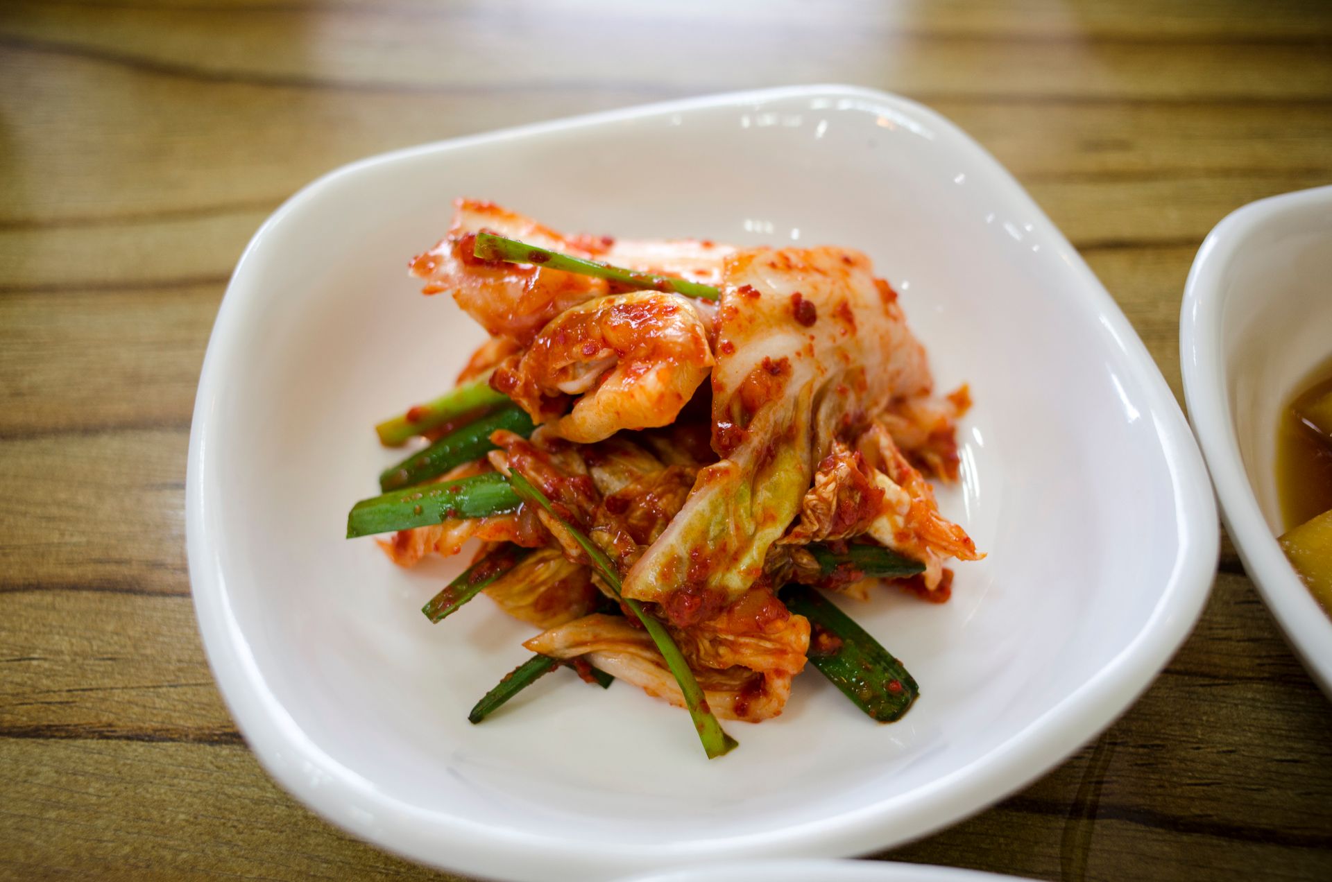 Hagyományos koreai kimchi fermentált kínai kelből