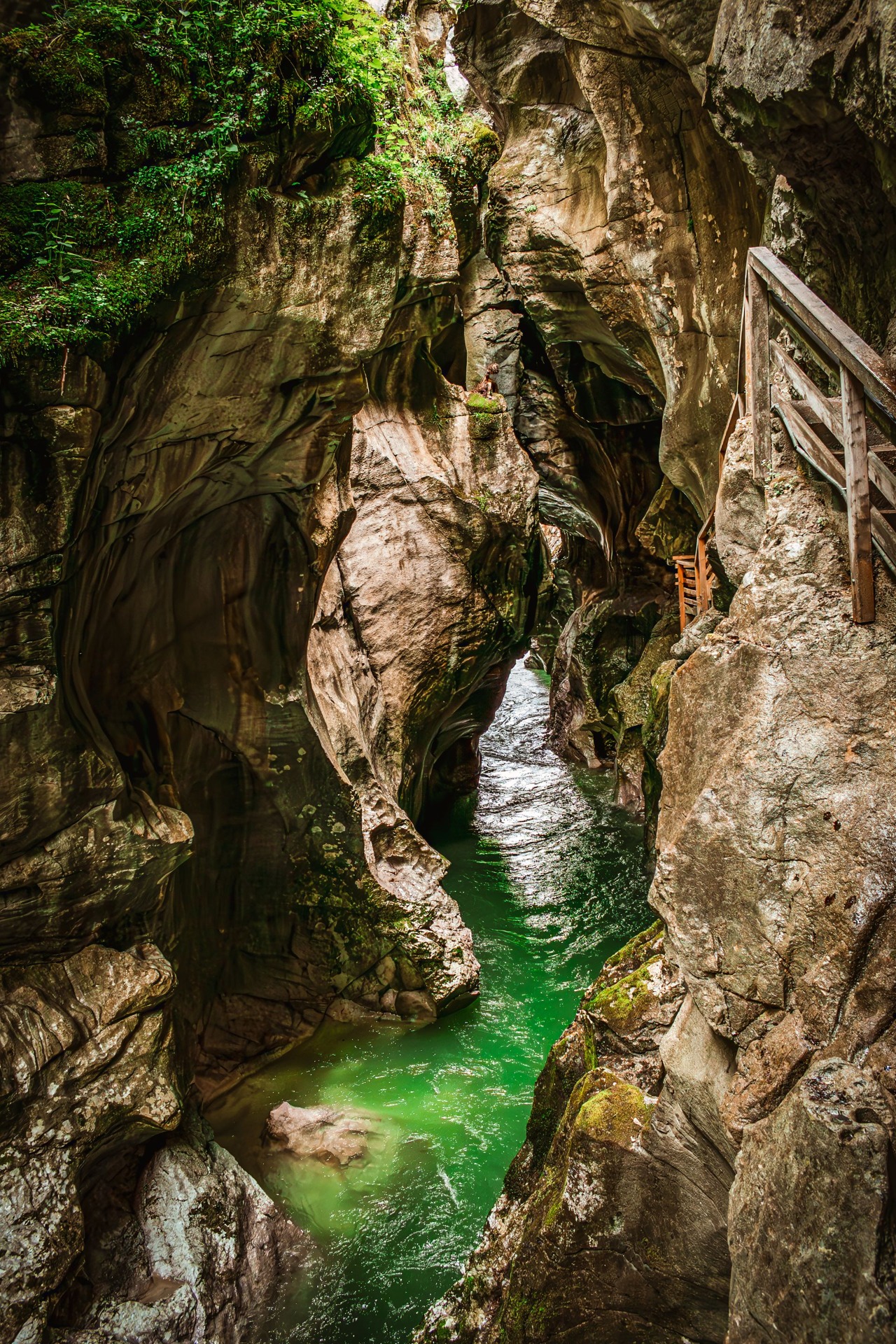 Lammerklamm szurdok Scheffau am Tennengebirge közelében